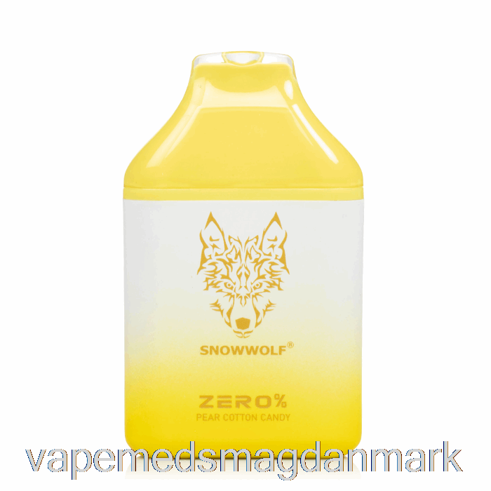 Vape Juice Snowwolf Zero 5500 0% Nikotinfri Engangs Pære Bomuld Slik